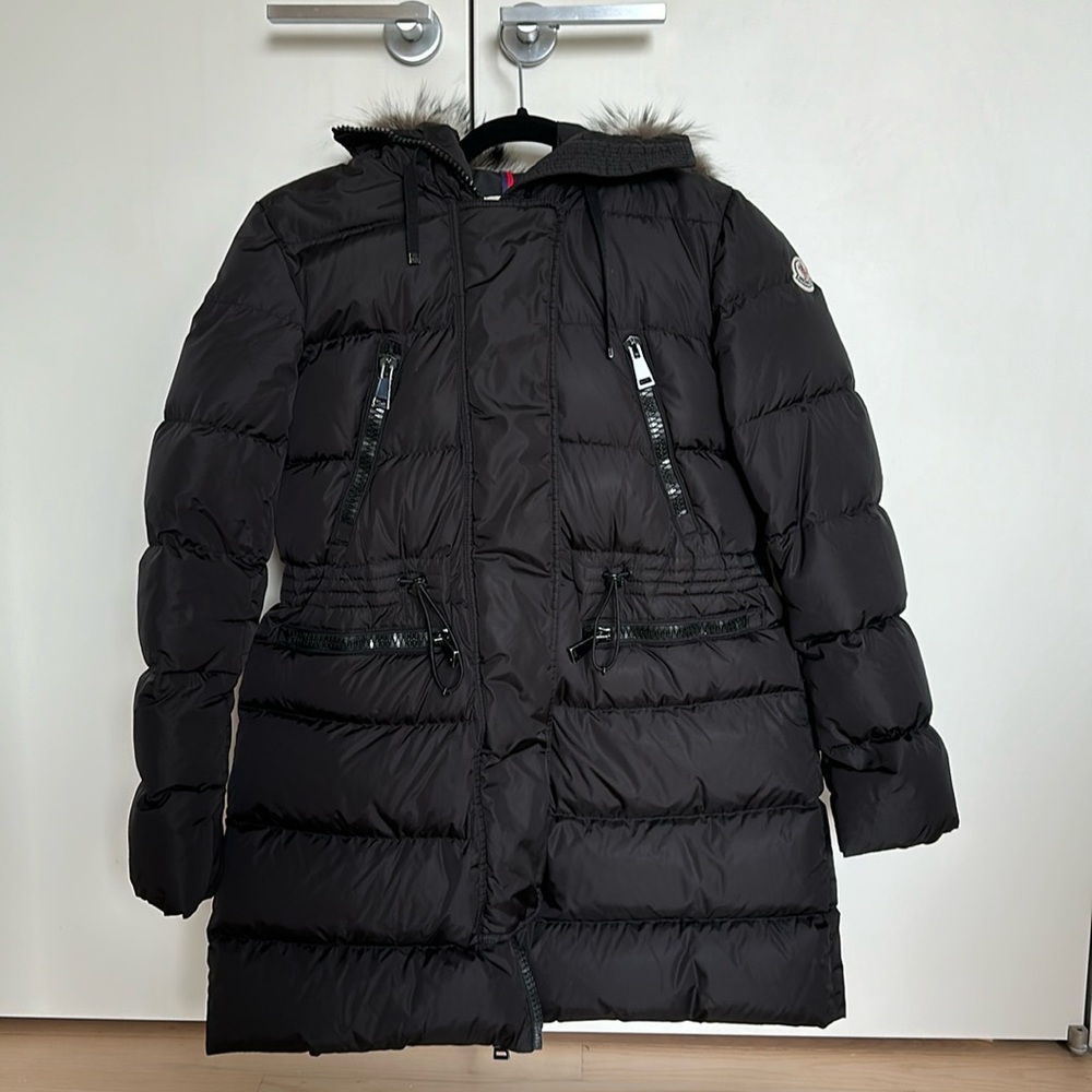 Aphroti Coat with Fox Fur Trim